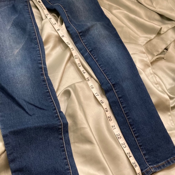 S.O.N.G. Skinny Blue Jeans Low Rise Size 0 VGUC - Picture 9 of 11